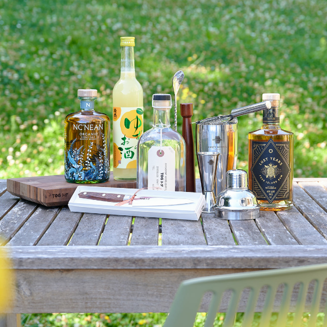 Summer Cocktail - Rusty Barrel Meets TOG Knives