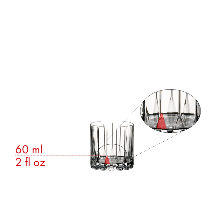 Riedel Glassware - Rocks Glass | Set of 2 - Rusty Barrel