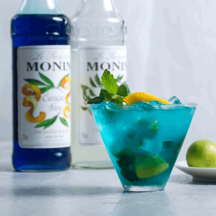 Monin Blue Curacao Syrup - 700ml - Rusty Barrel