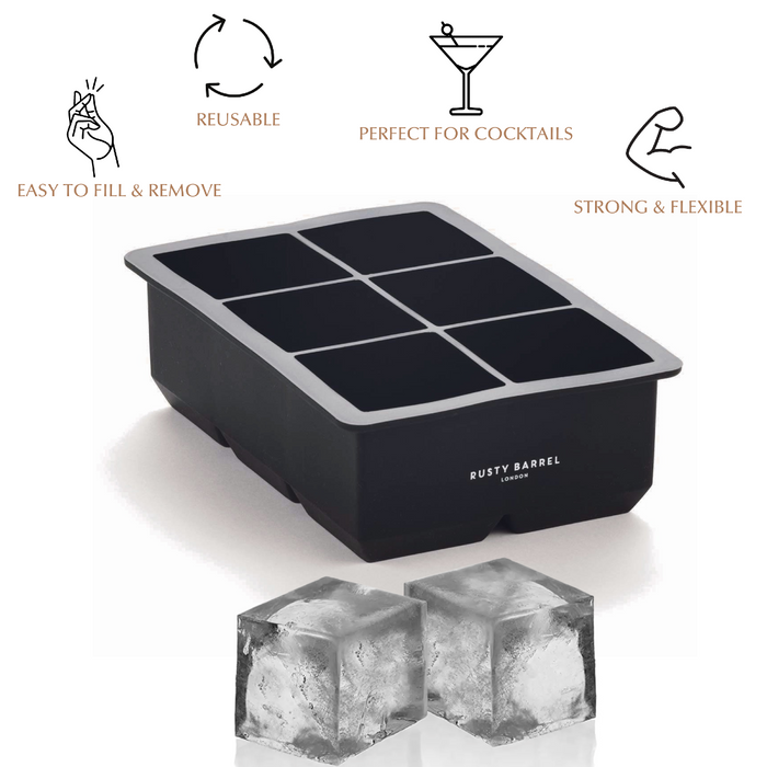 Rusty Barrel - Park Lane Ice Trays - 3 Pack - Rusty Barrel