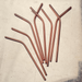 Rusty Barrel Park Lane Metal Straws Gift Set (Bent) - Rusty Barrel