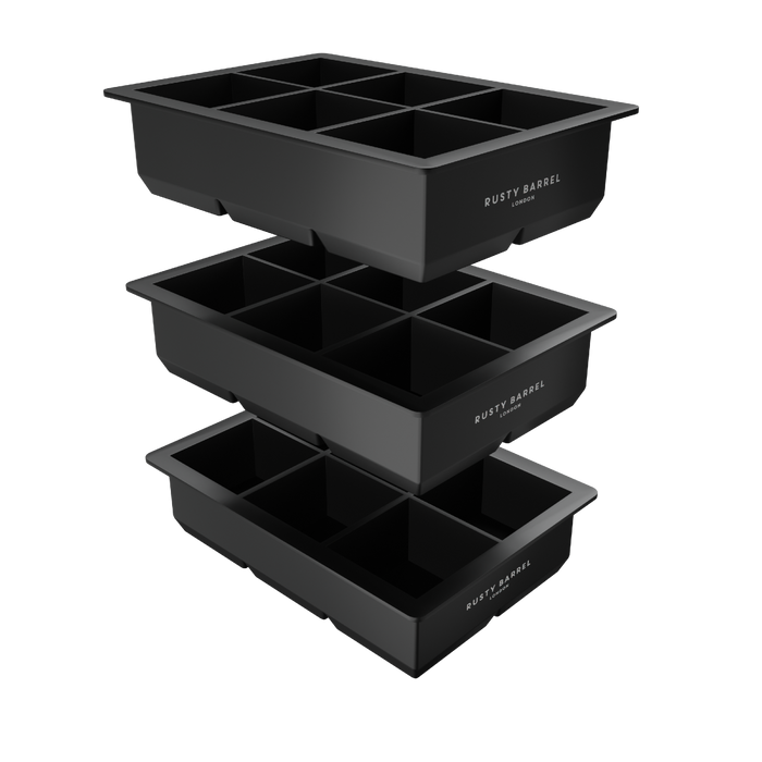 Rusty Barrel - Park Lane Ice Trays - 3 Pack - Rusty Barrel